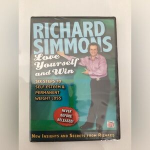 Richard Simmons Love Yourself and Win Fitness Exercise DVD New and Sealed Gym